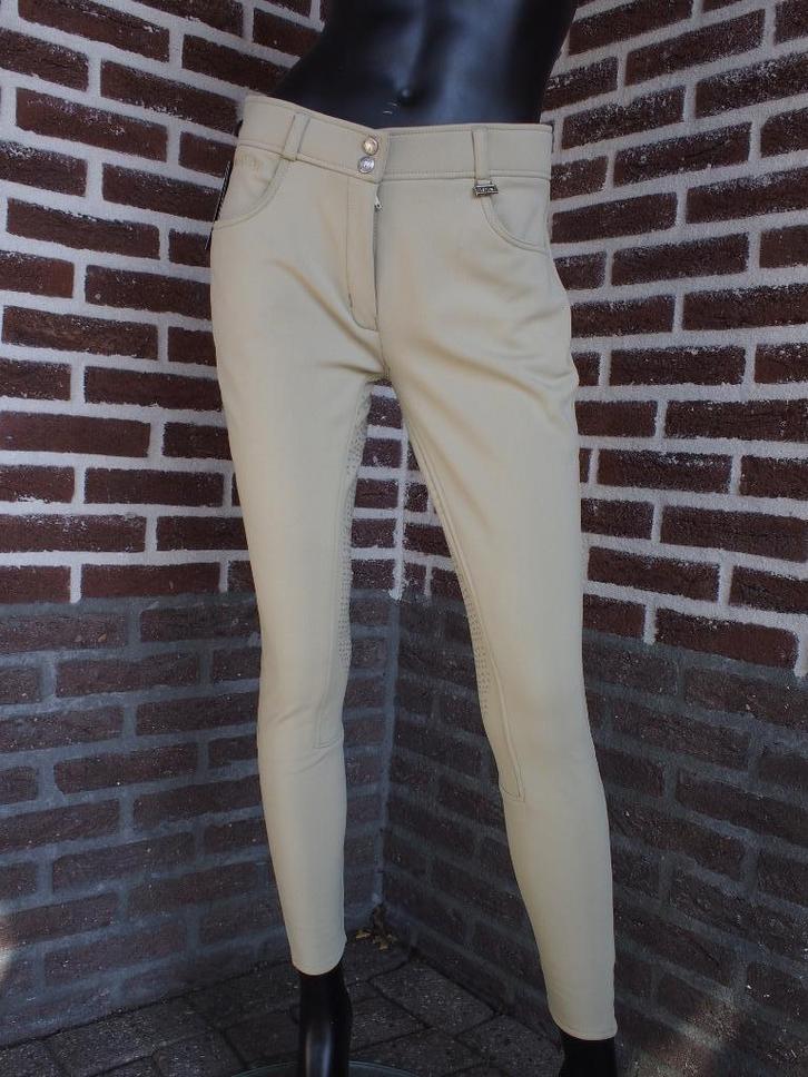 Montar Karly Softshell Dames Rijbroek Beige Maat 42, Dieren en Toebehoren, Paardrijkleding, Nieuw, Dames, Onderkleding, Dressuur
