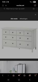 Hemnes ladekast wit / goede staat, Ophalen, Zo goed als nieuw, 25 tot 50 cm, Minder dan 100 cm