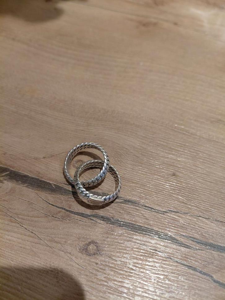 Buddha to Buddha Ring - Maat 16, Sieraden, Tassen en Uiterlijk, Ringen, Gebruikt, Dame of Heer, Kleiner dan 17, Zilver, Zilver