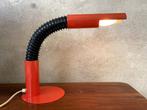 Vintage bureaulamp1970s oranje tafellamp lamp Space Age, Space Age, Metaal, Gebruikt, Ophalen of Verzenden