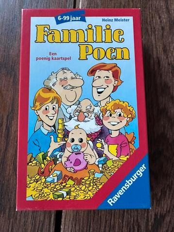 Kaartspel familie poen beschikbaar voor biedingen