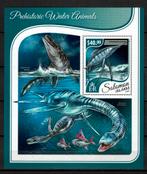 SOLOMON ISL PF BLOK DINOSAURUSSEN PREHISTORIE, Ophalen of Verzenden, Postfris, Dier of Natuur