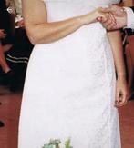 Creme kanten bruidsjurk met bolero - maat 46, Kleding | Dames, Trouwkleding en Trouwaccessoires, Ophalen of Verzenden, Gedragen