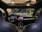 Audi A3 Limousine 35 TFSI|3X S-Line|PANO|BOMVOL!, 65 €/maand, 4 cilinders, 150 pk, Zwart