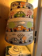 Lampekap met afbeelding van div auto’s, Huis en Inrichting, Ophalen of Verzenden, Zo goed als nieuw, Rond