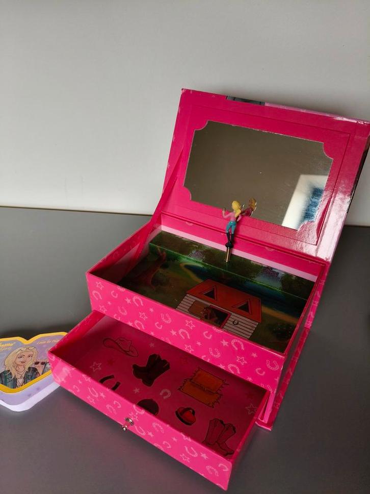 Muziekdoosje Selfiegirl Paarden + extra notitieblokje, Kinderen en Baby's, Speelgoed | Educatief en Creatief, Nieuw, Met geluid