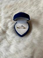 Ring zirconia, Sieraden, Tassen en Uiterlijk, Ringen, Gebruikt, Verzenden, 17 tot 18, Dame