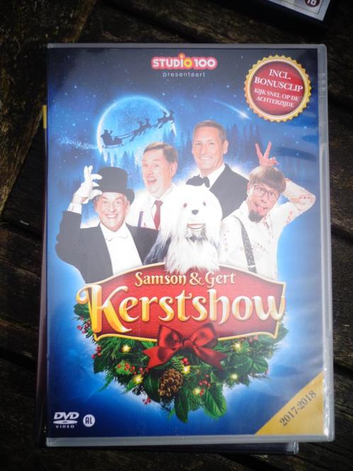 studio 100 samson en gert kerstshow dvd, Cd's en Dvd's, Dvd's | Kinderen en Jeugd, Zo goed als nieuw, Alle leeftijden, Ophalen of Verzenden