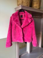 Faux fur jas roze maat M, Ophalen of Verzenden, Zo goed als nieuw, Maat 38/40 (M), Carnaval