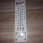 emaille thermometer 9x34,5 cm, Verzamelen, Ophalen, Zo goed als nieuw, Reclamebord