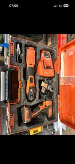 Fein set, Doe-het-zelf en Verbouw, Gereedschap | Slijpmachines, Ophalen of Verzenden, Minder dan 700 watt, Overige typen