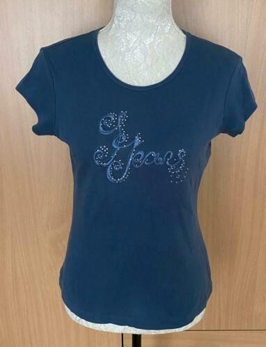 Jasper Conran shirt/top maat 42, Kleding | Dames, T-shirts, Zo goed als nieuw, Maat 42/44 (L), Blauw, Korte mouw, Ophalen of Verzenden