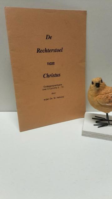 Heikoop, Ds. M.; De Rechterstoel van Christus beschikbaar voor biedingen