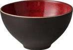2 x Palmer Lava schalen Ø 14 cm Rood/ Bruin nieuw., Nieuw, Ophalen of Verzenden, Kom(men), Overige stijlen