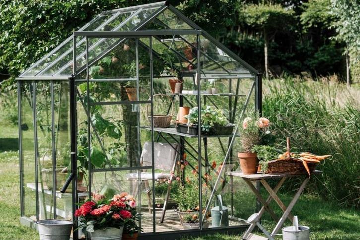 Wand- en tuinkassen met laagsteprijsgarantie! Al vanaf 449,-, Tuin en Terras, Kassen, Nieuw, Kweekkas, Aluminium, Glas, Ophalen of Verzenden