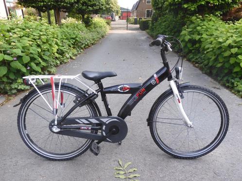 Stoere zwarte 24 inch Bike Fun  met 3 versnellingen, Fietsen en Brommers, Fietsen | Jongens, Zo goed als nieuw, 24 inch, Versnellingen