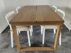 Eettafel, Huis en Inrichting, Tafels | Eettafels, Ophalen, 50 tot 100 cm, Zo goed als nieuw, Vijf personen of meer