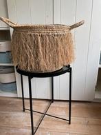 Boho style rieten mand, Mand, Ophalen of Verzenden, Zo goed als nieuw