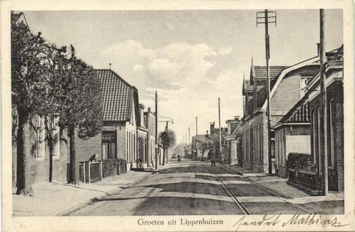 Groeten uit Lippenhuizen - dorpsgezicht - ongelopen, Verzamelen, Ansichtkaarten | Nederland, Ongelopen, Utrecht, 1940 tot 1960