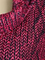 J20 Nieuw: Yoek maat 42/44=L lang tuniek top trui roze/rood, Yoek, Maat 42/44 (L), Nieuw, Ophalen of Verzenden