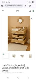 Rotan commode babykamer NIEUW IN DOOS!, Kinderen en Baby's, Kinderkamer | Commodes en Kasten, Nieuw, 100 cm of meer, Commode, Verzenden