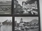 101 Zwart/wit ansichtkaarten in blauwe ringband., Verzamelen, Ophalen of Verzenden, 1960 tot 1980, Ongelopen