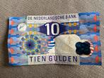 10 Gulden Ijsvogel Biljet - Gebruikt, Ophalen of Verzenden, 10 gulden, Los biljet