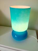 Ikea lykta lamp blauw, Huis en Inrichting, Lampen | Tafellampen, Ophalen of Verzenden, Gebruikt, Minder dan 50 cm