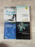 Boeken Communicatie en Informatie wetenschappen UU, Boeken, Studieboeken en Cursussen, Ophalen of Verzenden, Zo goed als nieuw