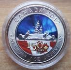 Canada, Voyageur Maple Leaf 2017 - 1 Oz. puur zilver, Postzegels en Munten, Munten | Amerika, Zilver, Ophalen of Verzenden, Losse munt