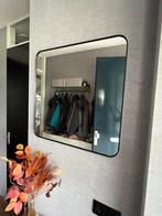 Zwarte IKEA Lindbyn spiegel 60x60, Huis en Inrichting, Woonaccessoires | Spiegels, Vierkant, Ophalen of Verzenden, Zo goed als nieuw