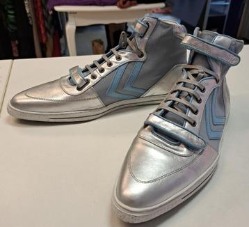 Swear by Hummel high top silver sneakers als nieuw 43 44386 beschikbaar voor biedingen