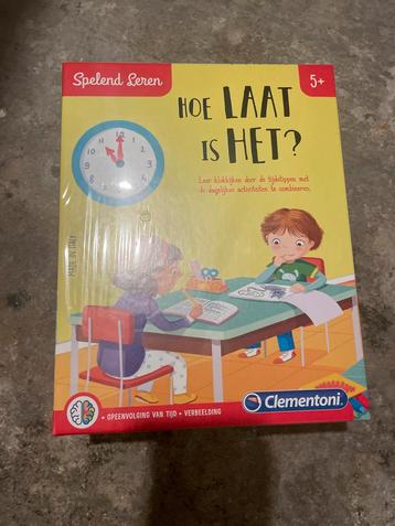 Spelend Leren: Hoe Laat is Het?Klokkijken nog nooit gebruikt beschikbaar voor biedingen