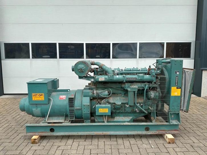Dorman 6LTEII Stamford 175 kVA noodstroom generatorset 143 h, Zakelijke goederen, Machines en Bouw | Aggregaten, Ophalen of Verzenden