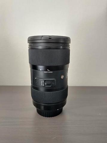 Sigma 18-35mm f/1.8 Canon EF beschikbaar voor biedingen