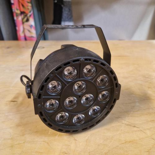 Led Parren RGBW (12x3W) (20 stuks beschikbaar), Muziek en Instrumenten, Licht en Laser, Zo goed als nieuw, Licht, Geluidgestuurd