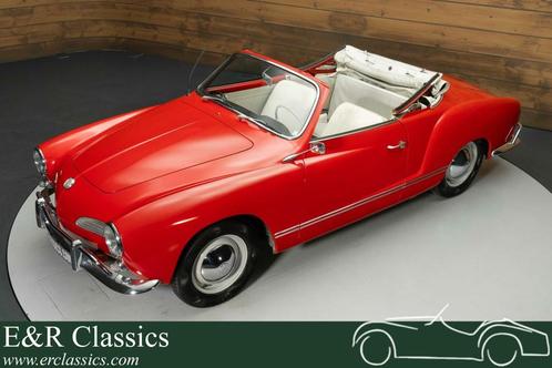 Volkswagen Karmann Ghia Cabriolet | Gerestaureerd | 1963, Auto's, Oldtimers, Bedrijf, Te koop, Open dak, Volkswagen, Benzine, Cabriolet