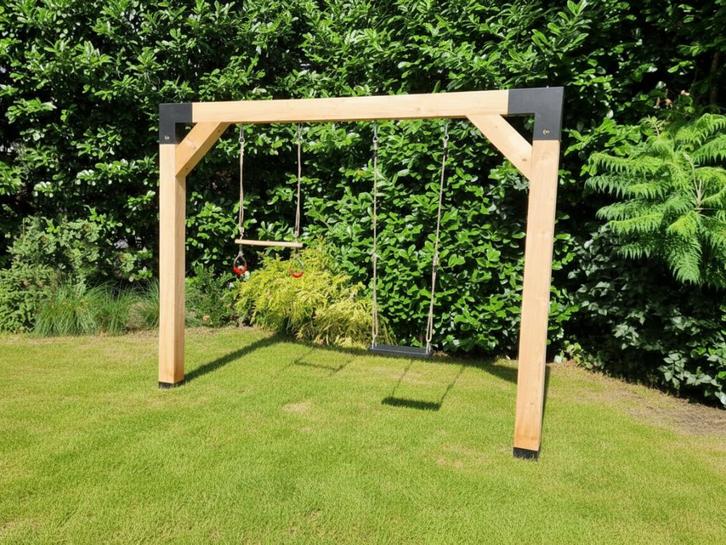 Robuuste Douglas Schommel – Uit te breiden & Super Sterk, Kinderen en Baby's, Speelgoed | Buiten | Speeltoestellen, Nieuw, Glijbaan