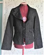 SUMMUM Zwart Wol Linnen Blazer/ Zomerjasje maat 38 (Nieuw), Maat 38/40 (M), Summum, Zwart, Nieuw