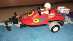 Playmobil Raceboot en Trailer, Ophalen of Verzenden, Zo goed als nieuw, Complete set