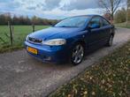 Opel Astra 2.2 16V Coupe 2002 Blauw, Auto's, Opel, Voorwielaandrijving, Zwart, 4 cilinders, Stoelverwarming