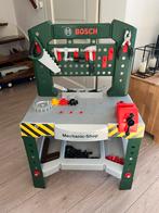 Bosch werk/klus bankje, Kinderen en Baby's, Speelgoed | Speeltafels, Ophalen of Verzenden, Zo goed als nieuw