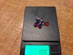 Mini zirkonia in diverse kleuren! 7 stuks 0.3g/1.5ct, Ophalen of Verzenden, Zo goed als nieuw