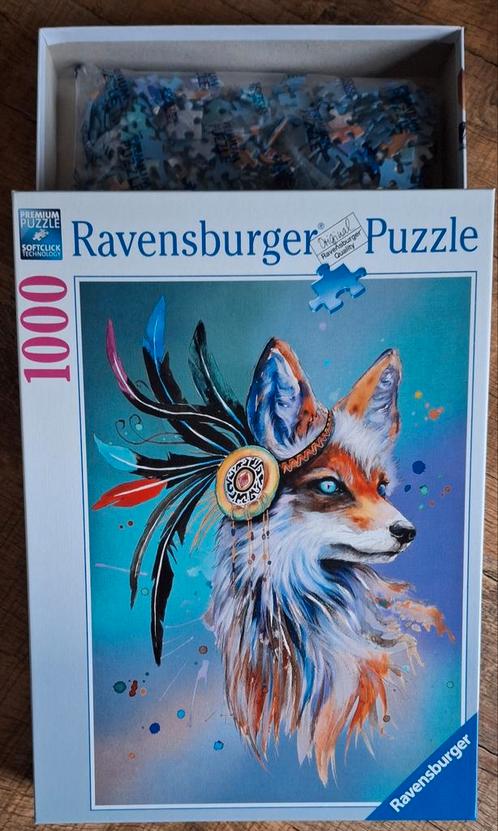 Ravensburger puzzel "Vos" 1000 st., Hobby en Vrije tijd, Denksport en Puzzels, Ophalen of Verzenden