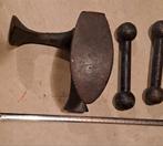 Antiek Schoenmakersaambeeld & Gewichten, Ophalen of Verzenden