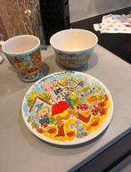Blond Amsterdam Efteling servies set (sprookjesbos), Ophalen, Zo goed als nieuw, Gebruiksvoorwerp