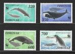 Faroer 203-206 WWF zeezoogdieren walvis dolfijn e.a. 1979 se, Postzegels en Munten, Postzegels | Thematische zegels, Dier of Natuur