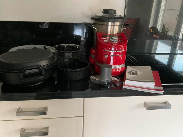 Kitchenaid Cookprocessor 5KCF0104 Keukenmachine, Huis en Inrichting, Keuken | Complete keukens, Gebruikt, Overige typen, Rood