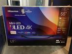 Hisense Mini-LED ULED 4K TV (55") - Sale, LED, 120 Hz, Zo goed als nieuw, 40 tot 60 cm