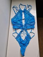 Victoria's Secret Lingerie maat L, Victoria's Secret, Ophalen of Verzenden, Blauw, Body of Korset